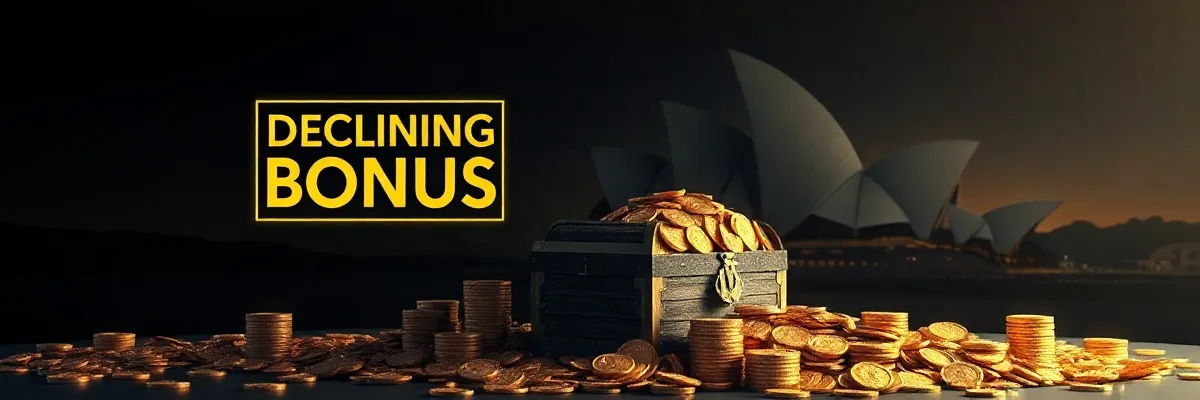 When declining the bonus is the better play for players in Australia