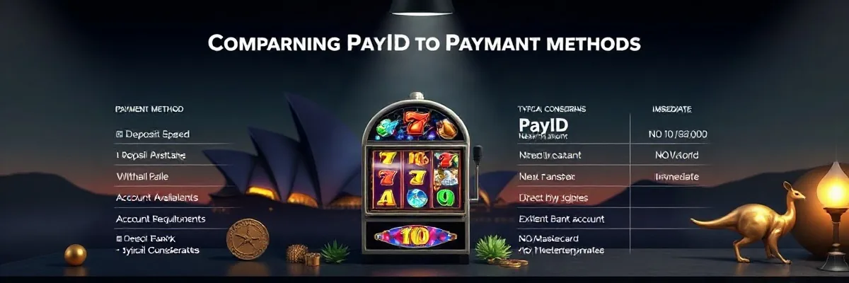 Comparing PayID to Alternative Payment Methods — payid pokies in Australia